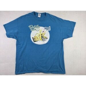Blue Diamond Almond Breeze Dole Peel The Love Promo Shirt Mens Size XL *READ*